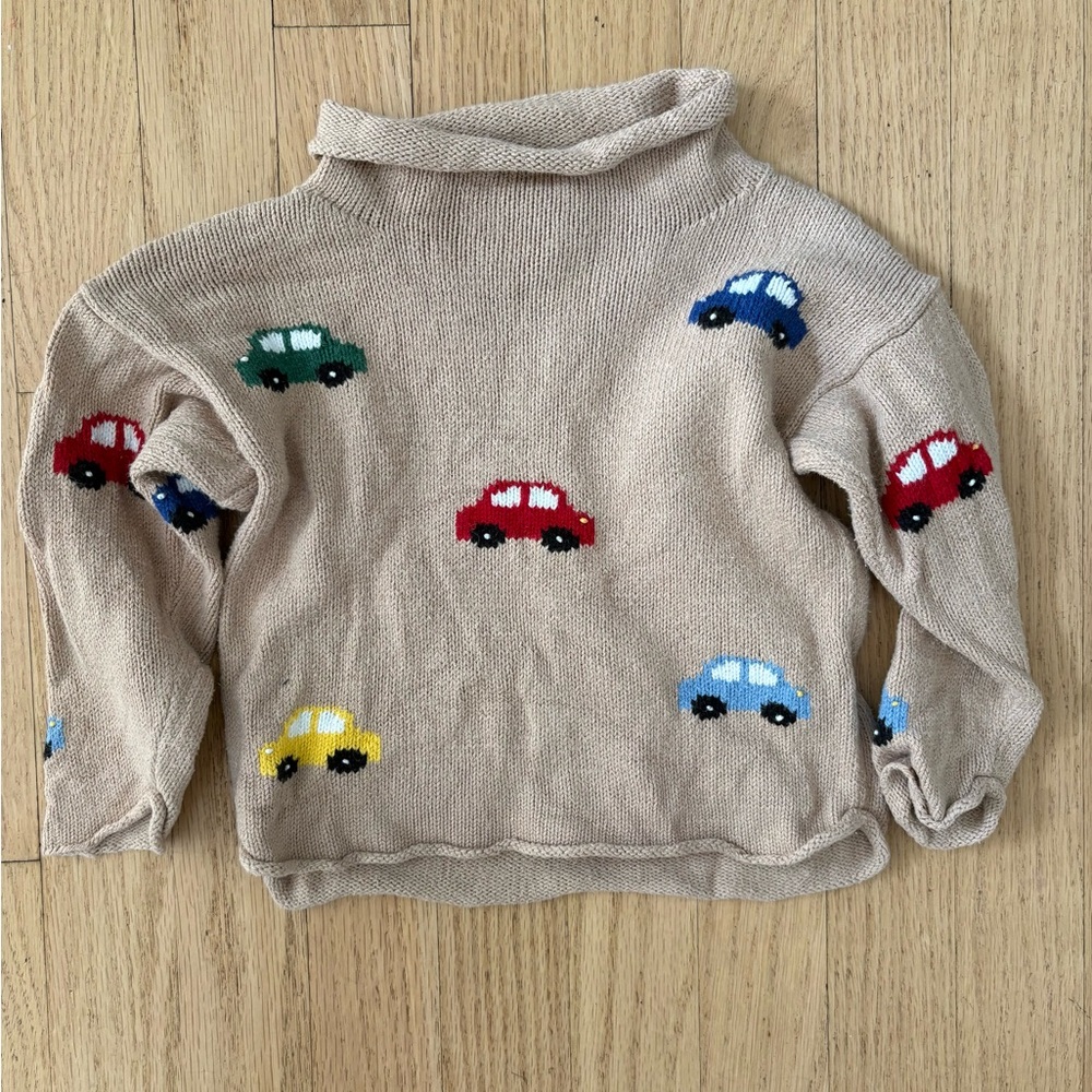 Claver Rollneck Car Sweater